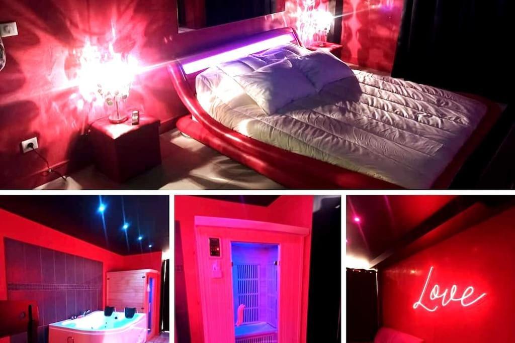 Appartement Balneo Et Sauna Prives The Red Room Mauguio Exteriér fotografie