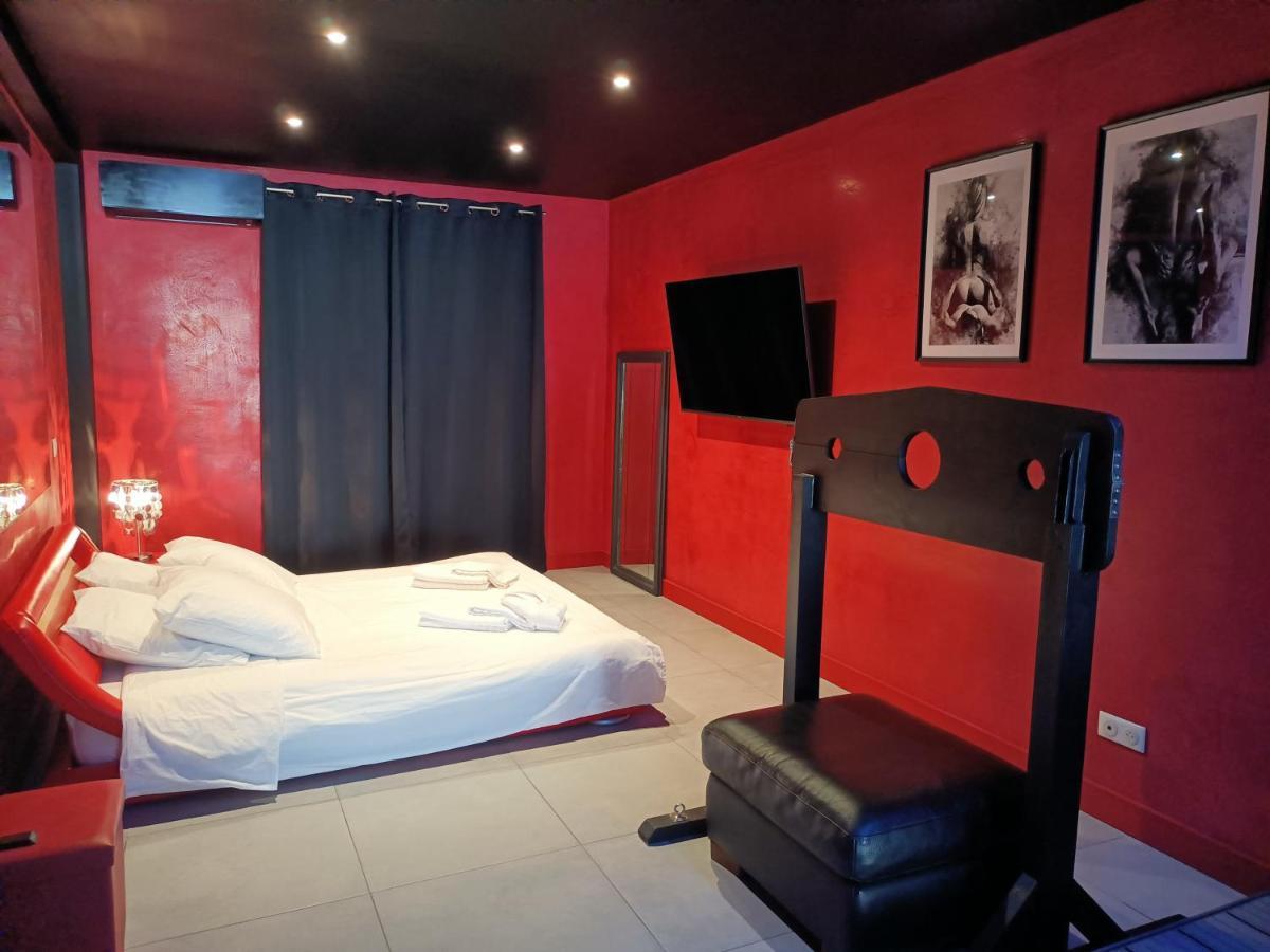 Appartement Balneo Et Sauna Prives The Red Room Mauguio Exteriér fotografie